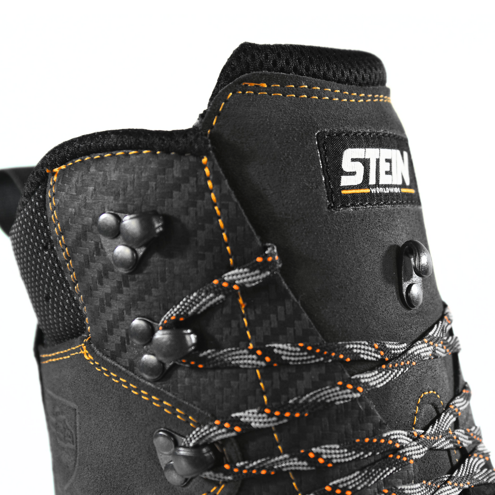 Stein Defender Max V2 SB P HI CI WR AN Chainsaw Boots - Grey