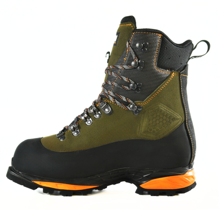 Stein Defender Max V2 SB P HI CI WR AN Chainsaw Boots - Olive