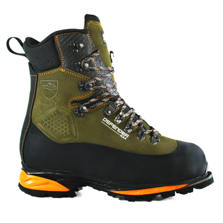 Stein Defender Max V2 SB P HI CI WR AN Chainsaw Boots - Olive