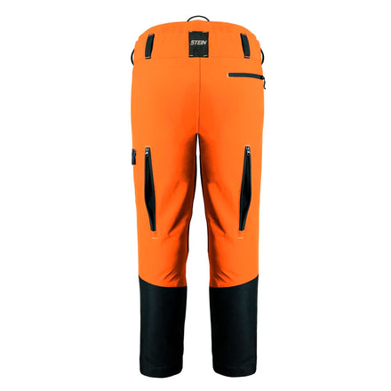 Stein Sentinel Design "A" Orange Chainsaw Trousers - Class 1