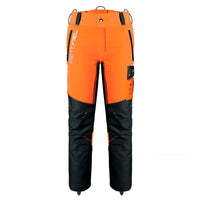 Stein Sentinel Design "A" Orange Chainsaw Trousers - Class 1