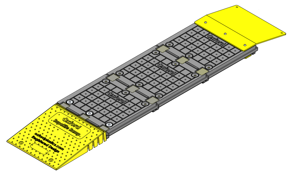 Oxford Plastics SupaSite Ramp For Construction Site Access