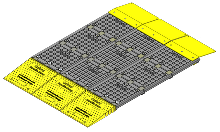 Oxford Plastics SupaSite Ramp For Construction Site Access