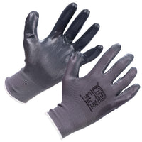Supertouch Nitrotouch® Grey Nylon/Nitrile Dry Handling Gloves