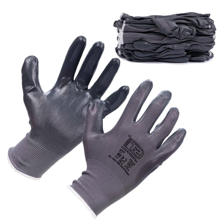 Supertouch Nitrotouch® Grey Nylon/Nitrile Dry Handling Gloves