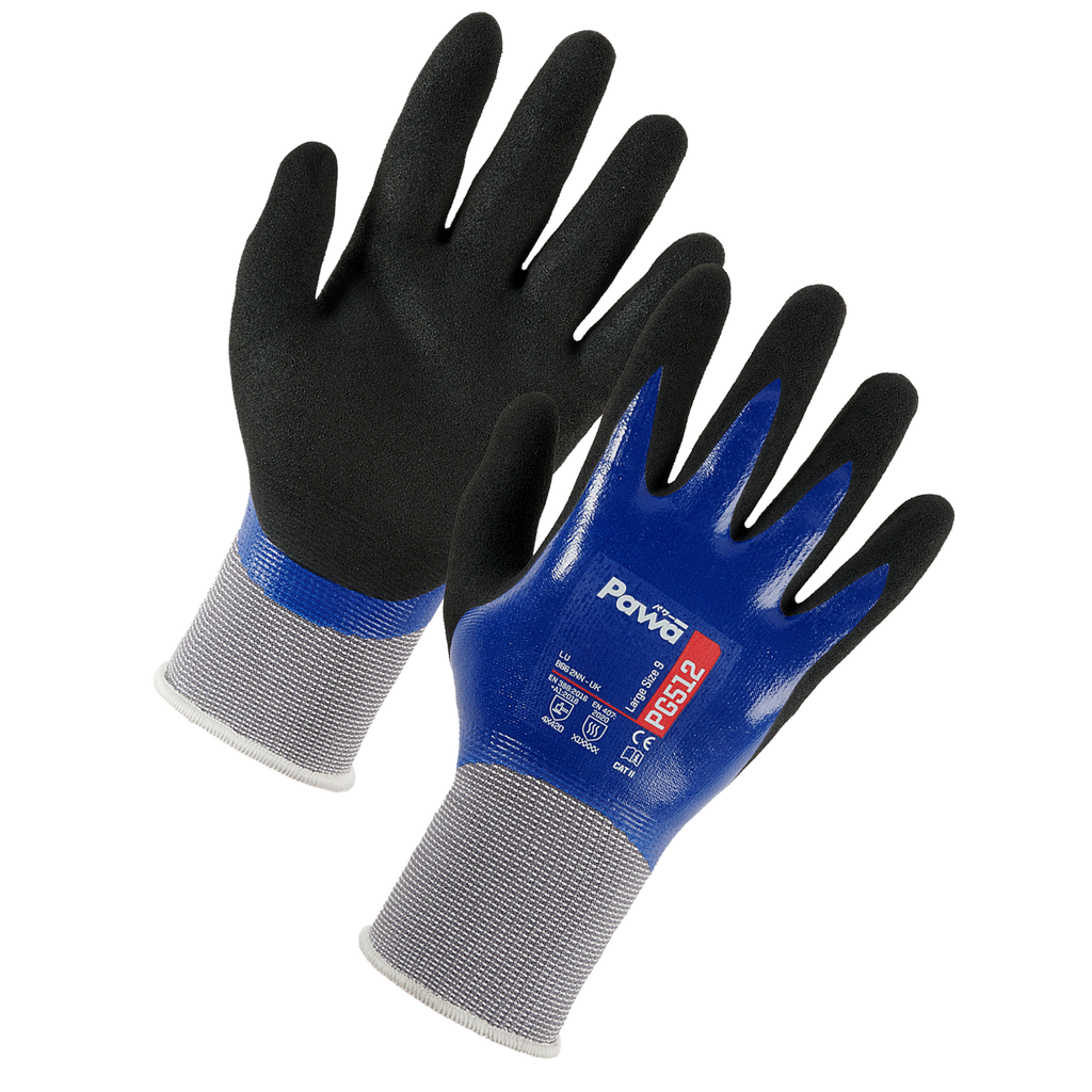 Supertouch Pawa PG512 - 15 Gauge Level D Cut & Oil Resistant Gloves