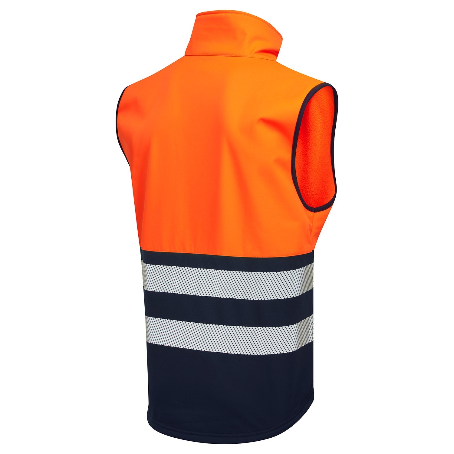 Supertouch Essentials Hi-Vis Orange/Black Eco Coolair Softshell