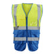 Supertouch Hi-Vis Yellow/Royal Blue Executive Vest