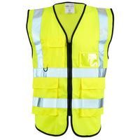 Supertouch Hi-Vis Yellow Executive Vest
