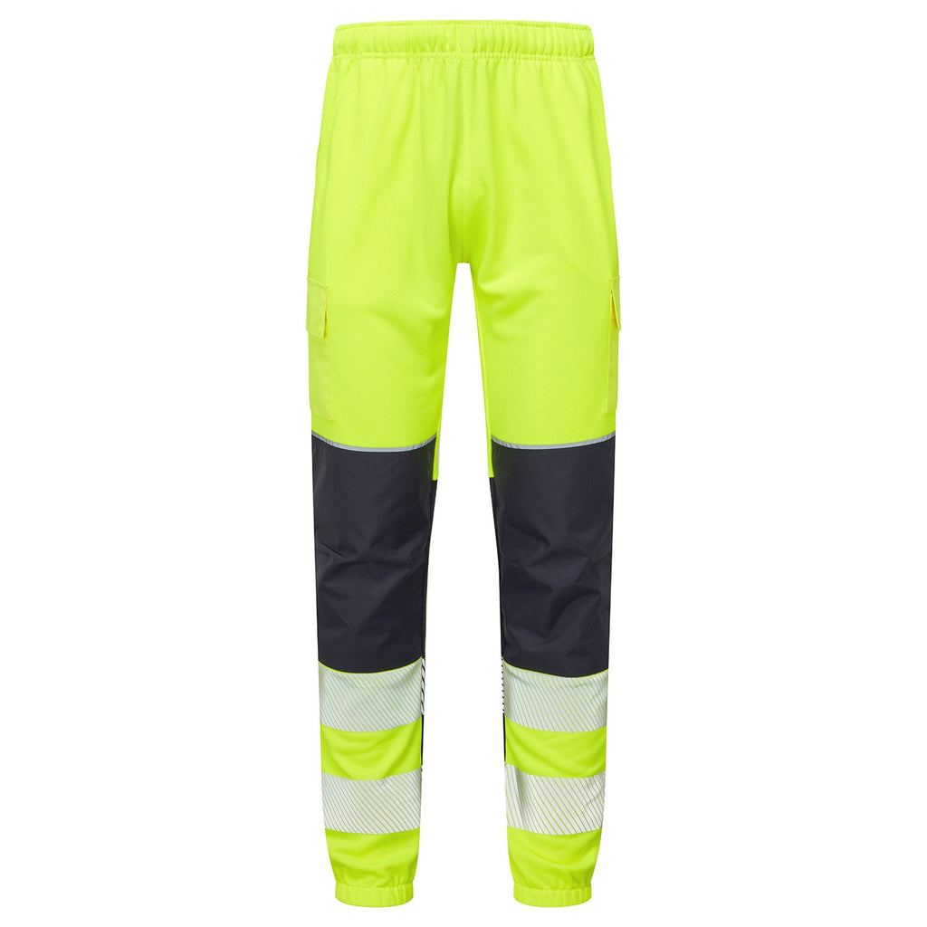 Supertouch Essentials Hi-Vis Yellow Eco CottonCool Jogger