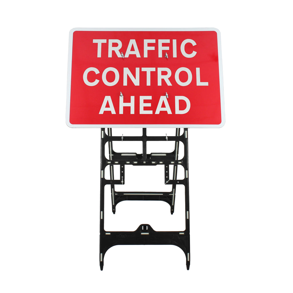 Traffic Control Ahead Sign Diagram 7010.1 | Quick Fit (face only) | 1050x750mm