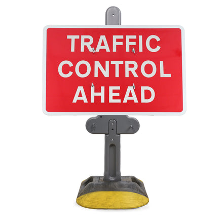 Traffic Control Ahead Sign Diagram 7010.1 | Quick Fit (face only) | 1050x750mm