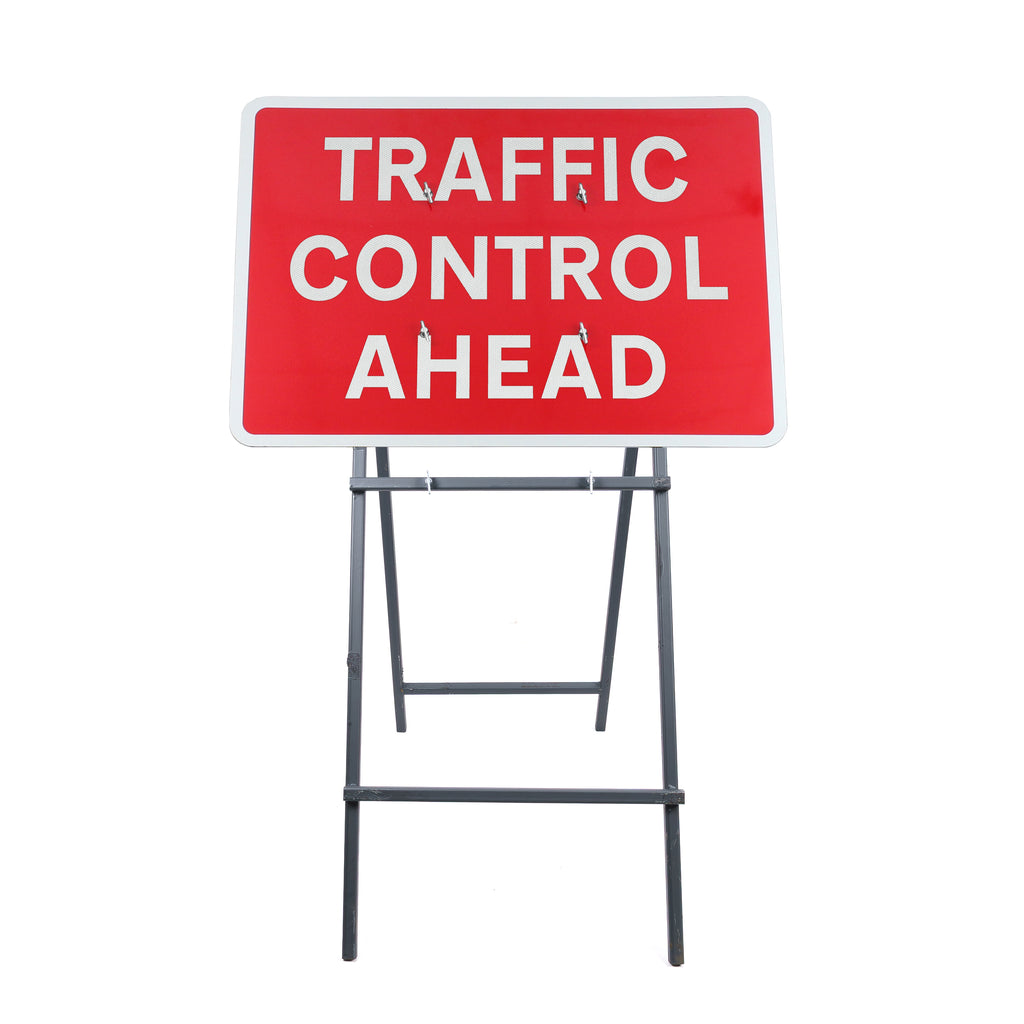 Traffic Control Ahead Sign Diagram 7010.1 | Quick Fit (face only) | 1050x750mm