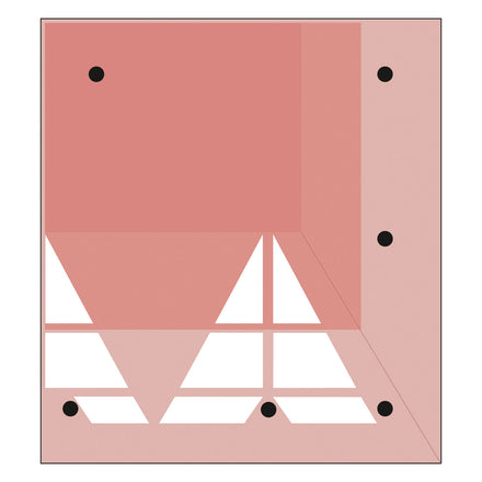 Traffic - Line Gamma 20mph Speed Cushion L2000(mm) x W1800(mm) x H65(mm) - Red