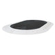 Traffic - Line Gamma 20-30mph Oval Speed Cushion L2800(mm) x W1800(mm) x H70(mm) - Black/White
