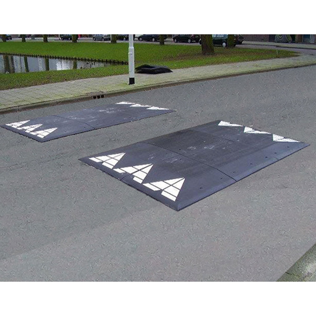 Traffic - Line Gamma 20mph Speed Cushion L2000(mm) x W1800(mm) x H65(mm) - Black