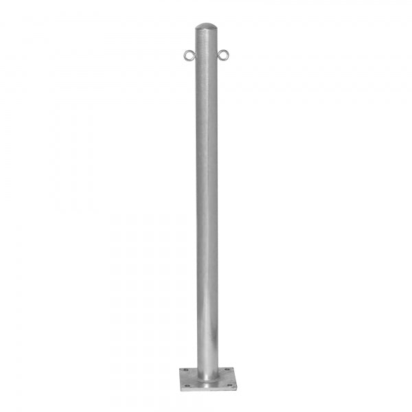 Traffic Line Barrier Post Bollard 1000mm - Bolt Down