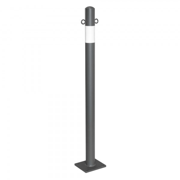 Traffic Line Barrier Post Bollard 1000mm - Bolt Down