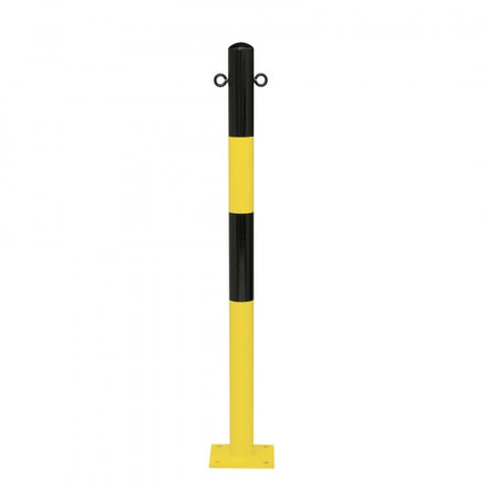 Traffic Line Barrier Post Bollard 1000mm - Bolt Down