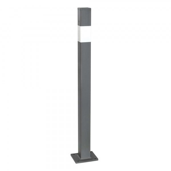 Traffic Line Barrier Post Bollard 1000mm - Bolt Down