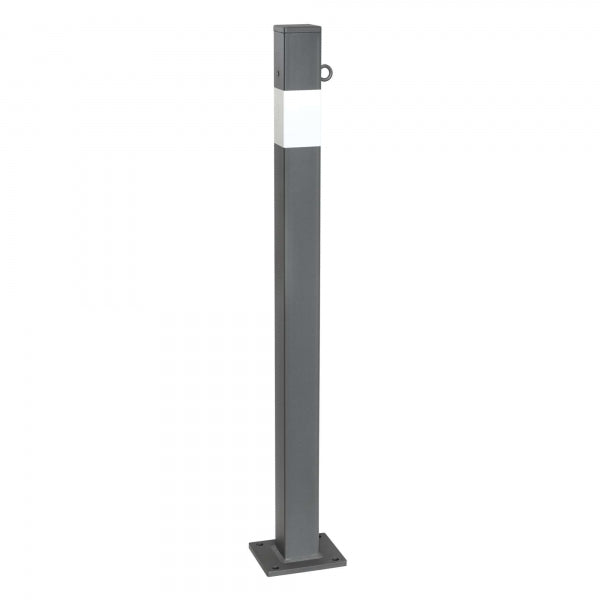 Traffic Line Barrier Post Bollard 1000mm - Bolt Down