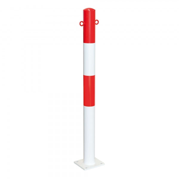 Traffic Line Barrier Post Bollard 1000mm - Bolt Down