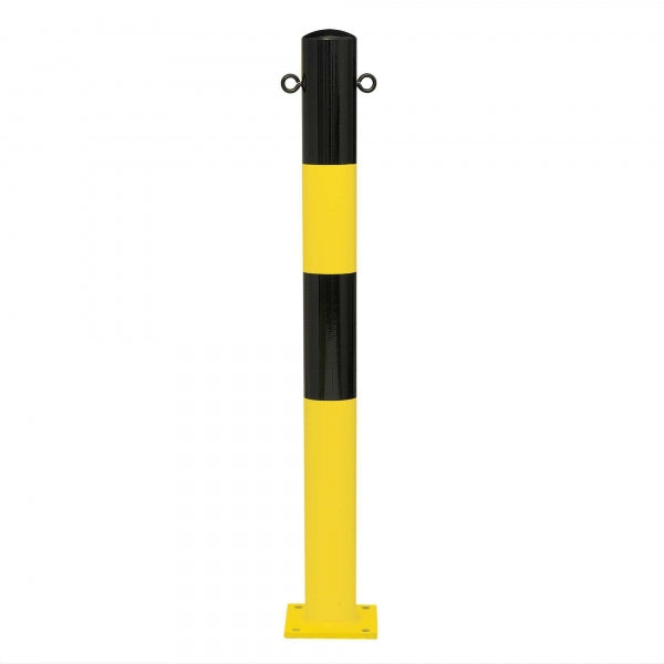 Traffic Line Barrier Post Bollard 1000mm - Bolt Down