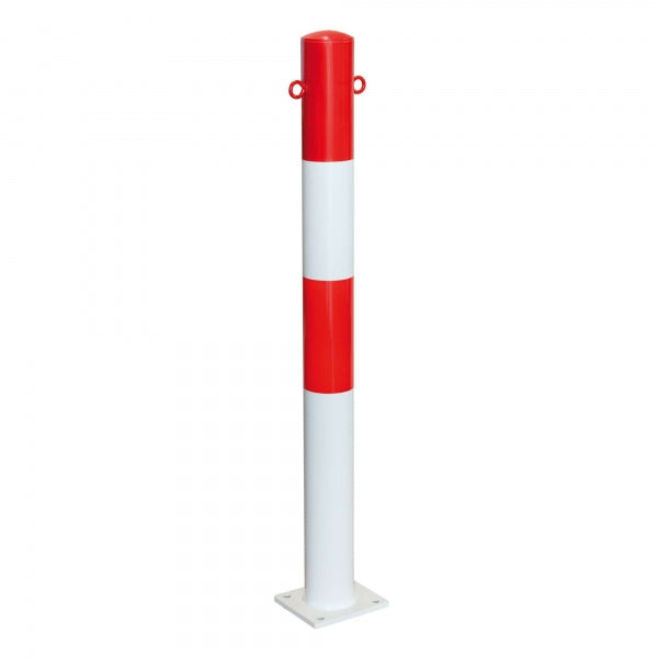 Traffic Line Barrier Post Bollard 1000mm - Bolt Down