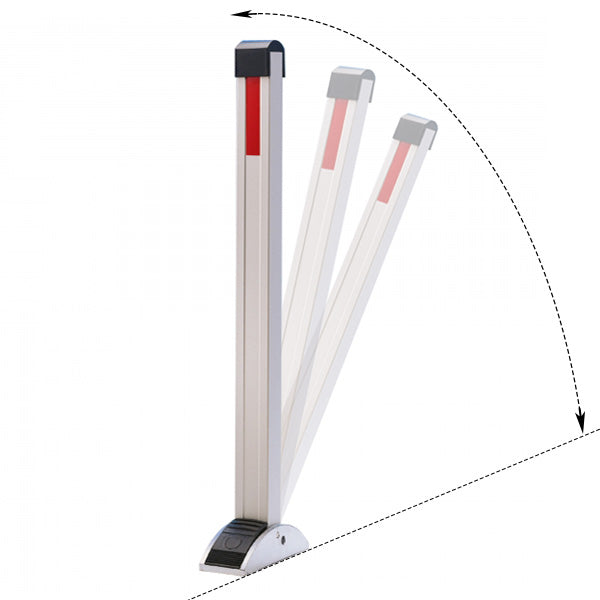 Traffic Line CONTROLLER-PLUS Anodised Semi-Automatic Drop Down Post Bollard 1000mm