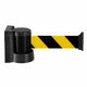 TRAFFIC-LINE Wall Mounted Belt Barrier - Yellow/Black Belt