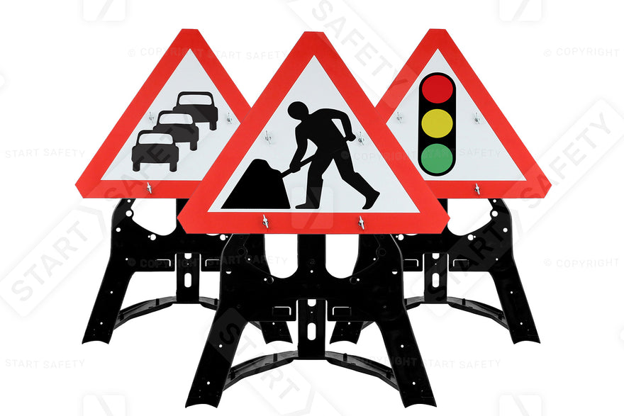 Triangular 750mm Quickfit EnduraSigns