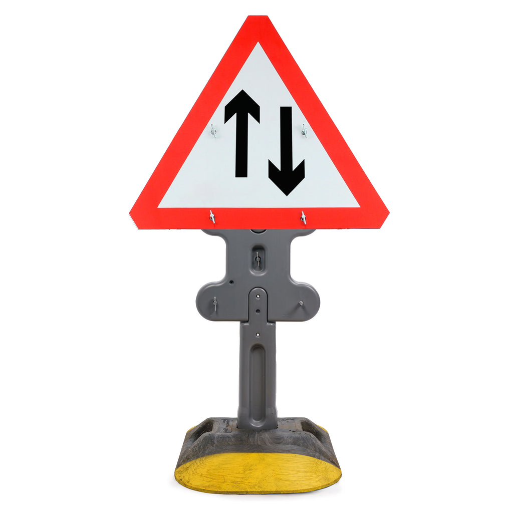 Two Way Traffic Sign Quick Fit Face Dia. 521 (Face Only) | 750mm