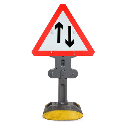 Two Way Traffic Sign Quick Fit Face Dia. 521 (Face Only) | 750mm