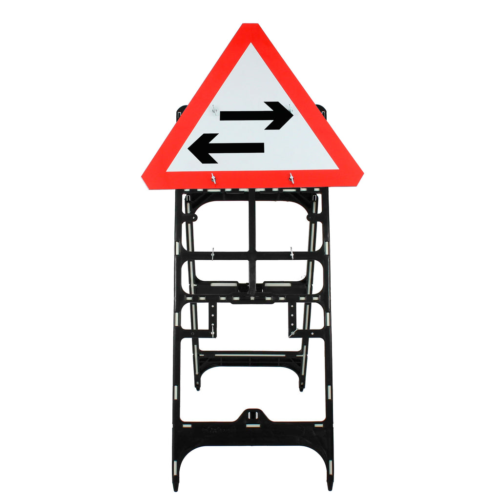 Two Way Traffic Crossing Route Quick Fit Face Dia. 522 (Face Only) | 750mm