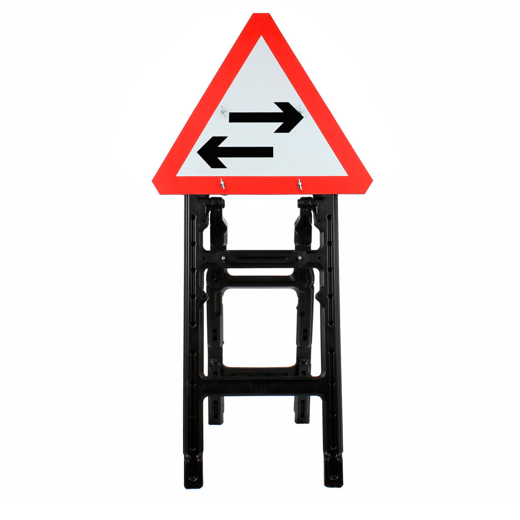 Two Way Traffic Crossing Route Quick Fit Face Dia. 522 (Face Only) | 750mm