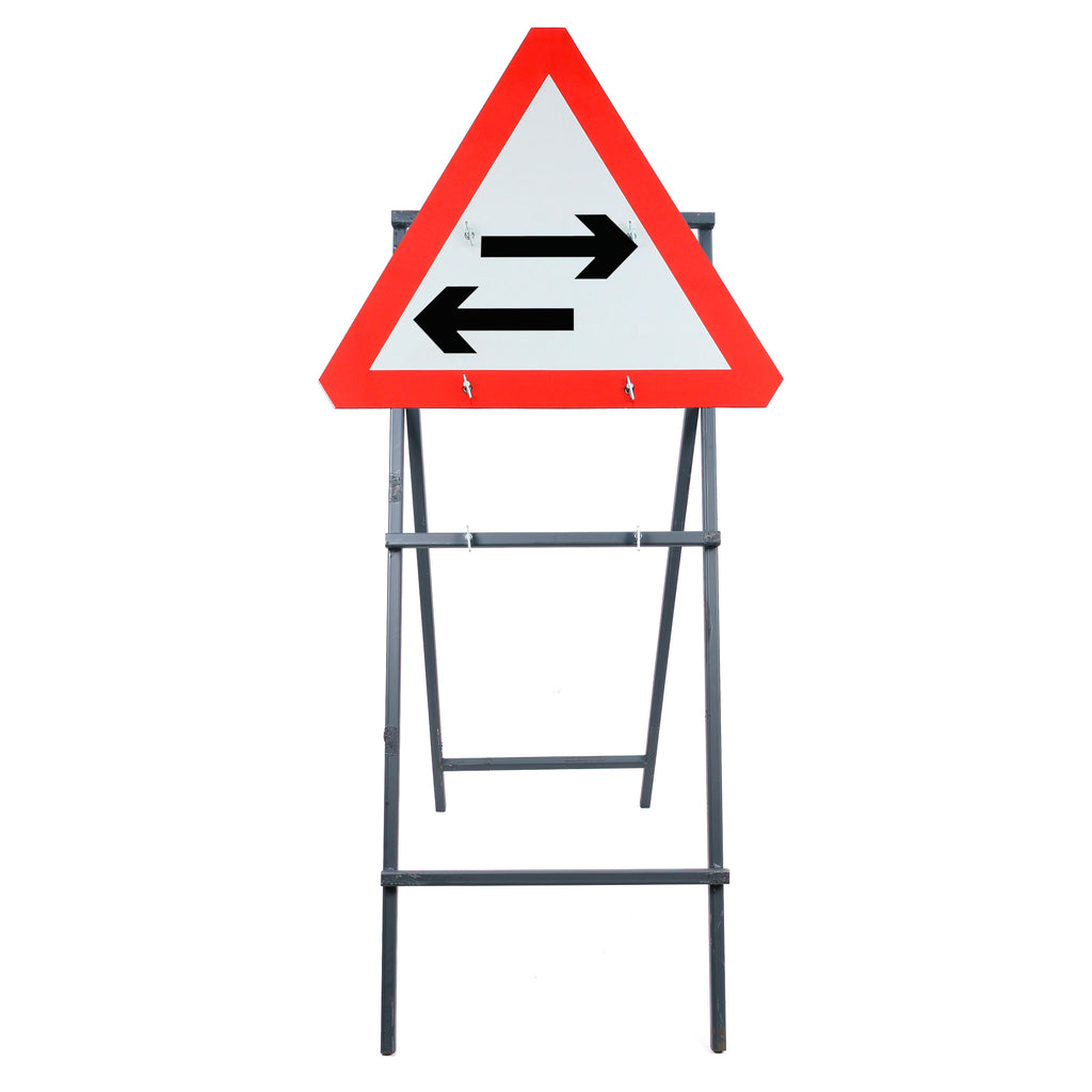Two Way Traffic Crossing Route Quick Fit Face Dia. 522 (Face Only) | 750mm