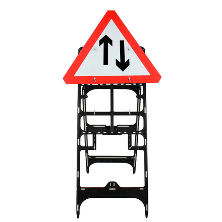 Two Way Traffic Sign Quick Fit Face Dia. 521 (Face Only) | 750mm