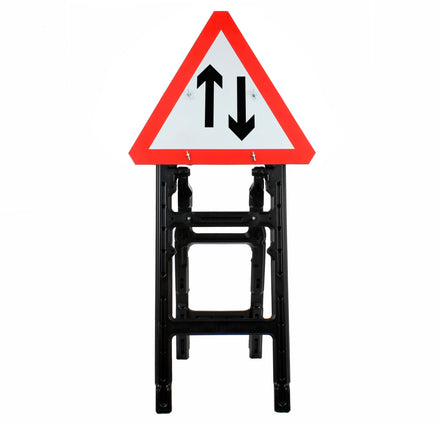 Two Way Traffic Sign Quick Fit Face Dia. 521 (Face Only) | 750mm