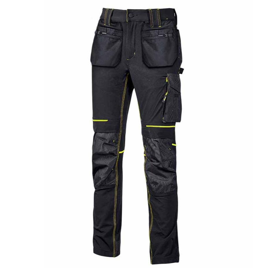 U-Power Atom Fly Slim Fit Stretch Work Trousers With Holster Pockets