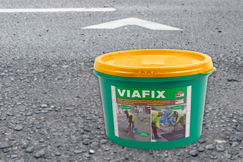 Viafix Cold Pothole Repair Available in Bags or Tubs 3mm Aggregate ...