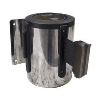 Wallmaster 450 50mm Belt Barrier System - Polished Chrome Post