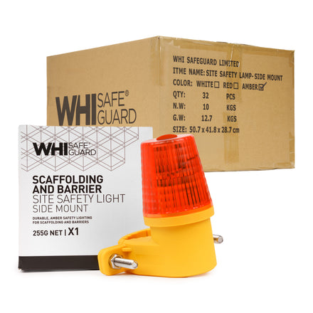 LED Scaffolding Light Battery Powered - Amber