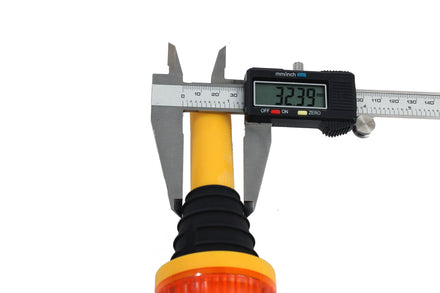 360D Traffic Cone Safety Lamp LED Flashing - AA Battery Powered