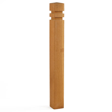 Iconium Seaton Wooden Square Bollard