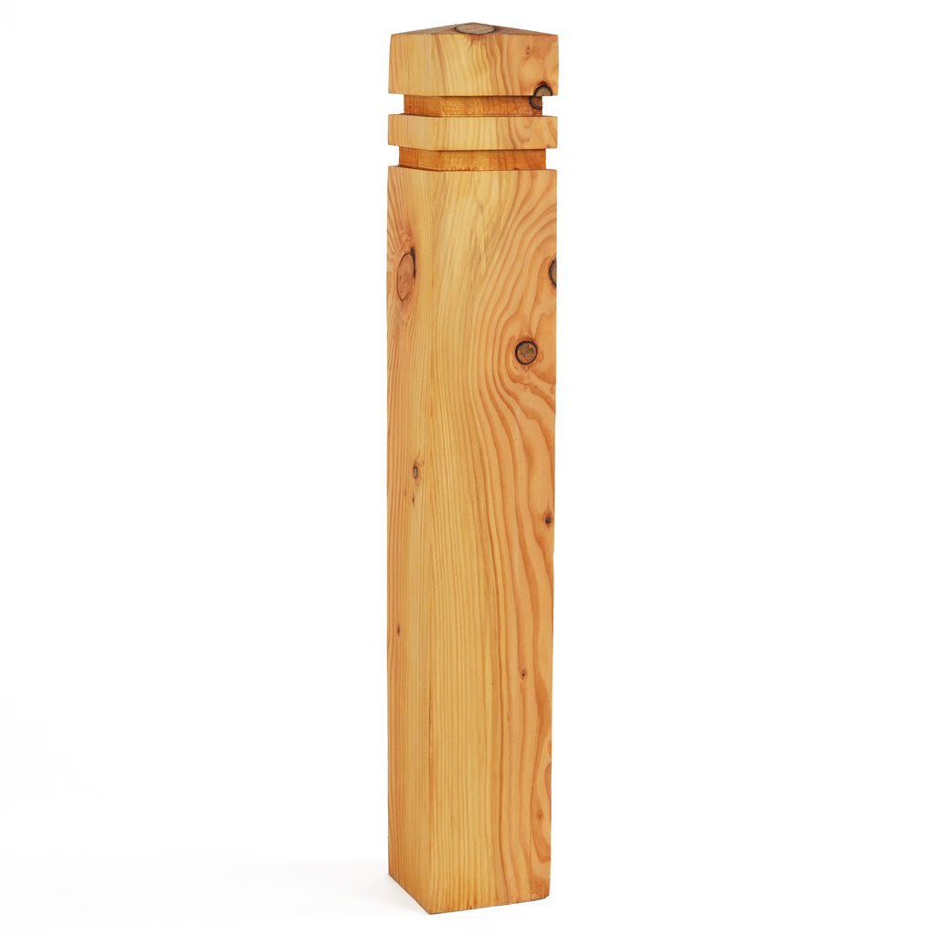 Iconium Seaton Wooden Square Bollard