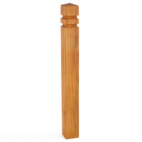 Iconium Seaton Wooden Square Bollard