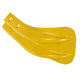 Yellow Fishtail Armco Barrier End Cap Powder Coated Galvanised Steel