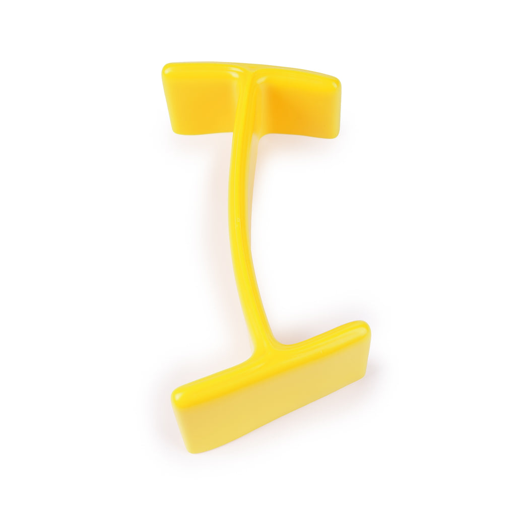 Yellow Plastic RSJ Armco Barrier Post Top Cap