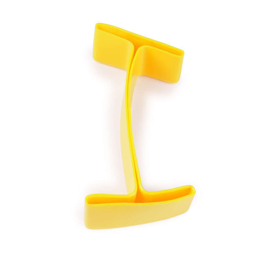 Yellow Plastic RSJ Armco Barrier Post Top Cap