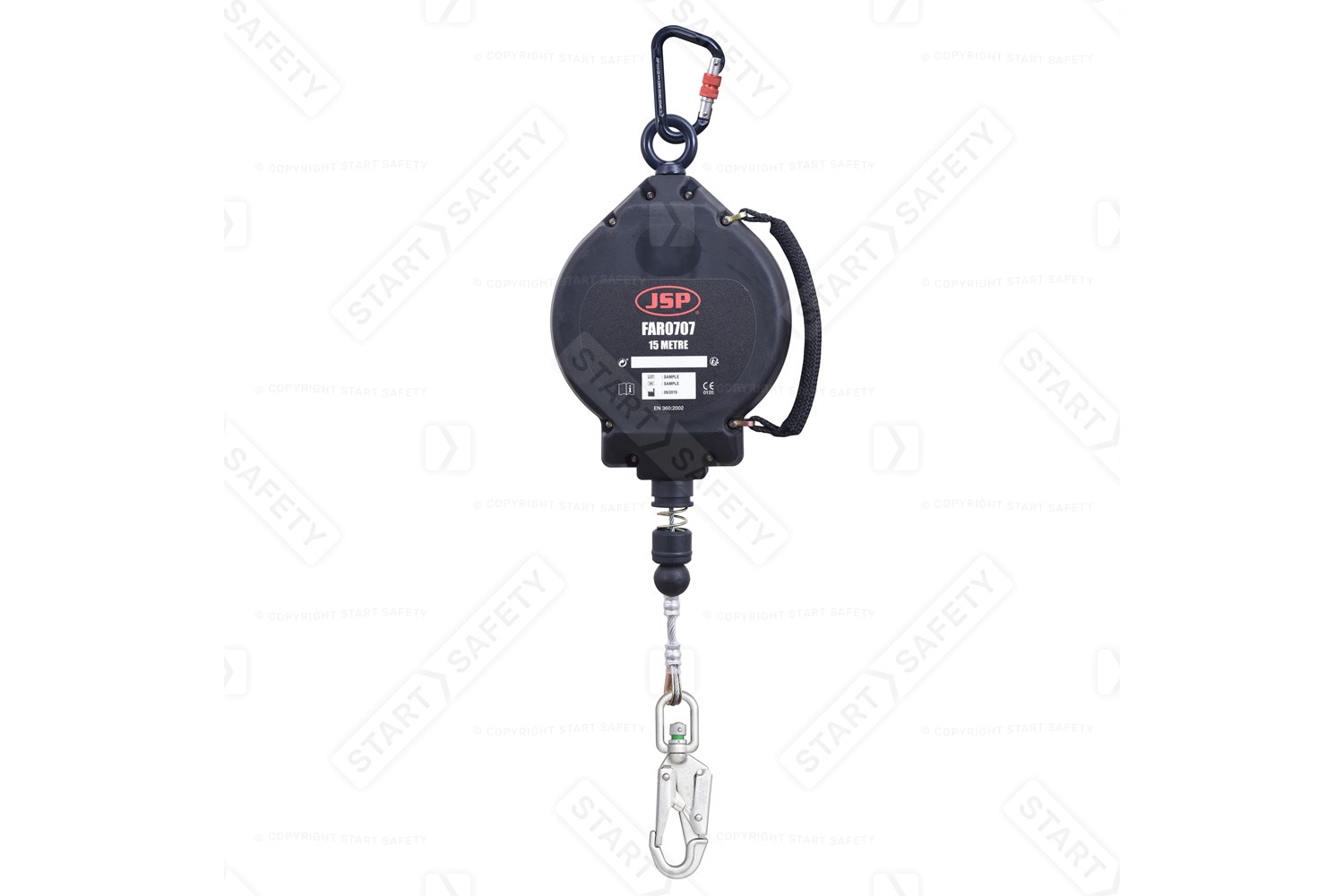 15m Self-Retractable Wire Lifeline FAR0707 From JSP Safety